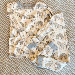 Christmas jammies family pajamas famjams Burt's Bees kids Size 5T